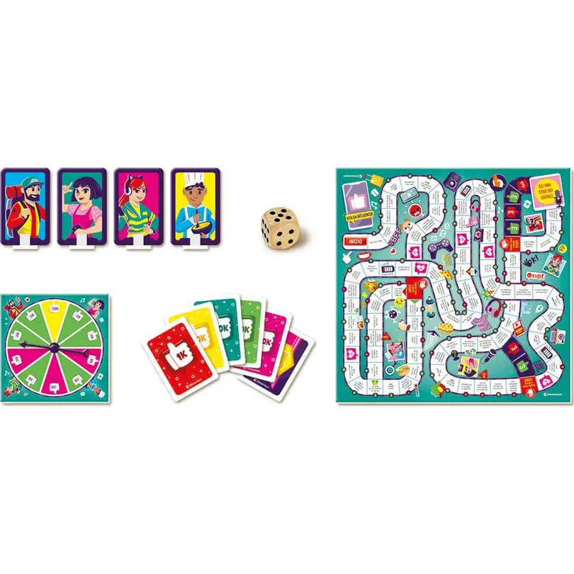 Party-Spiel Vita da Influencer