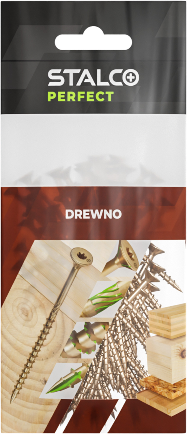 Wkręt hartowany do drewna BWHT Ø3,0 x 16 mm; T10; CE; opak. 60 szt. STALCO PERFECT BWHT30016