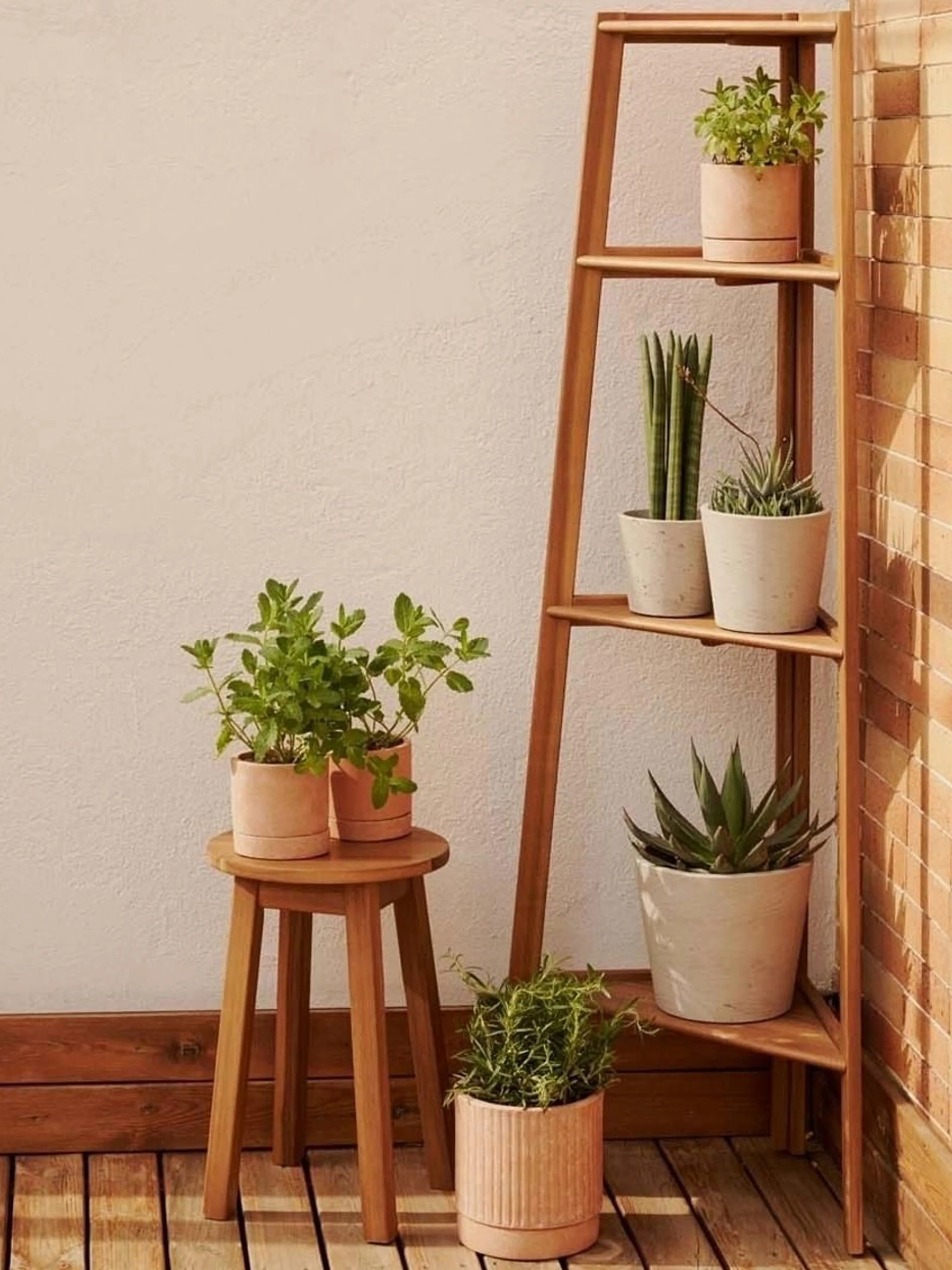 Garten-Holz-Pflanzentreppe Victora