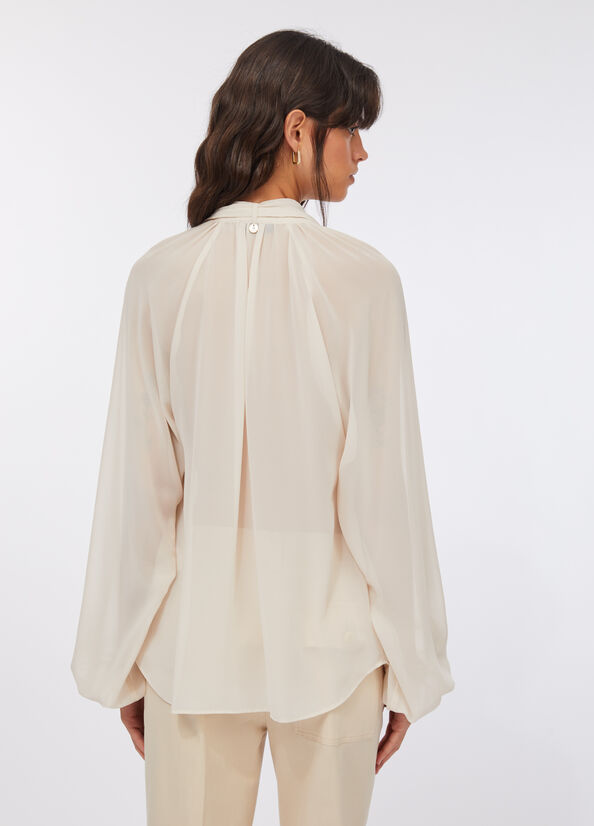 Blusa in georgette