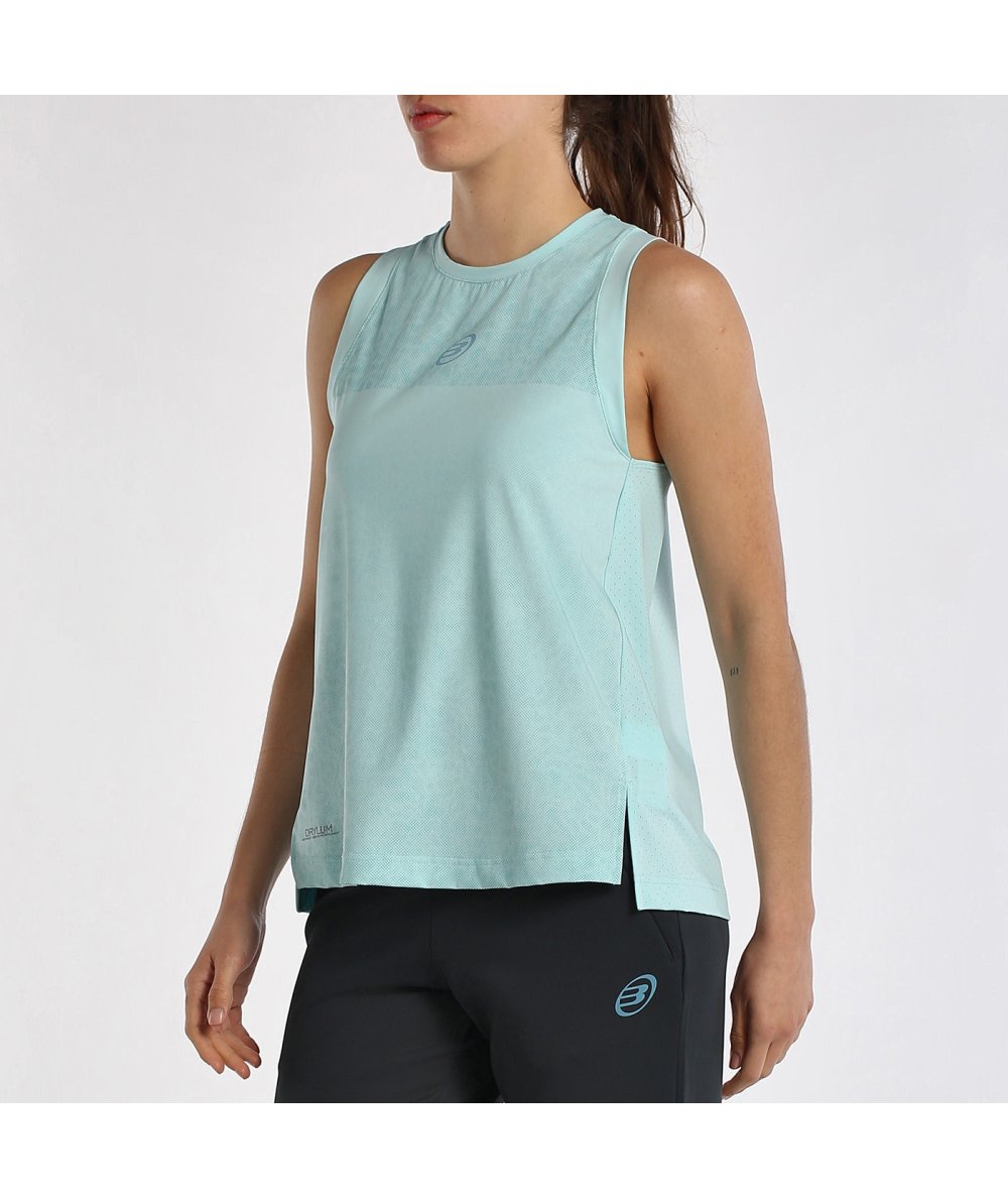 CAMISETA BULLPADEL BRAZA AGUA MARINA