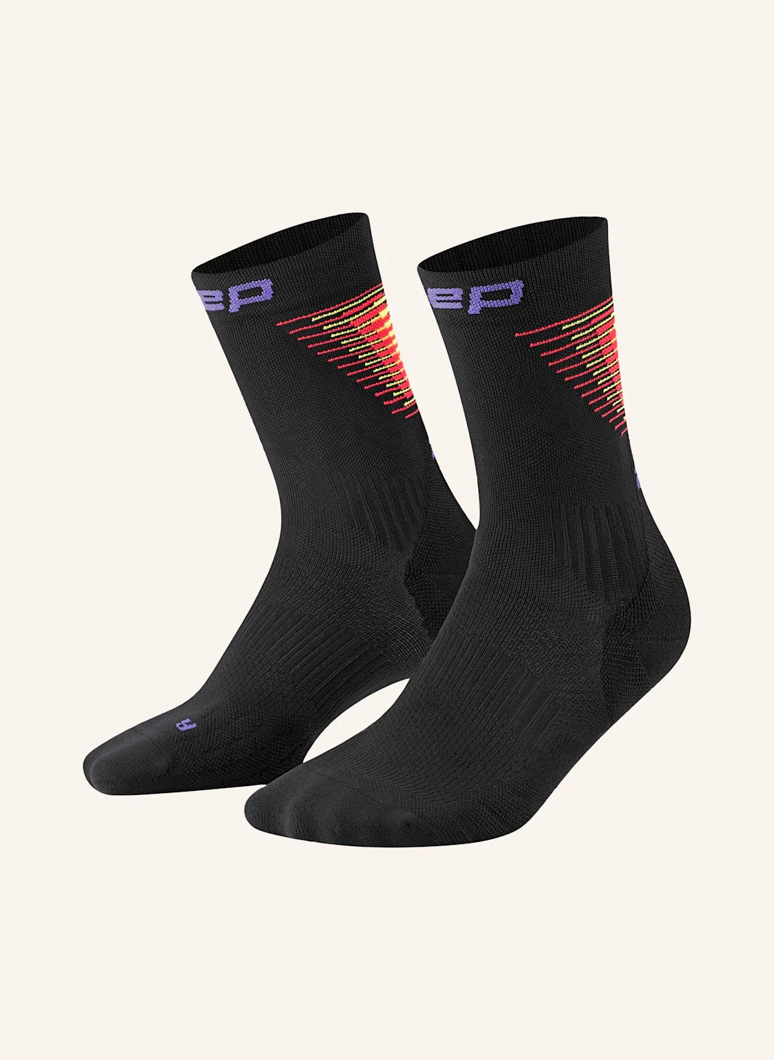 cep CEP CEP run edt. halo socks, mid cut, women