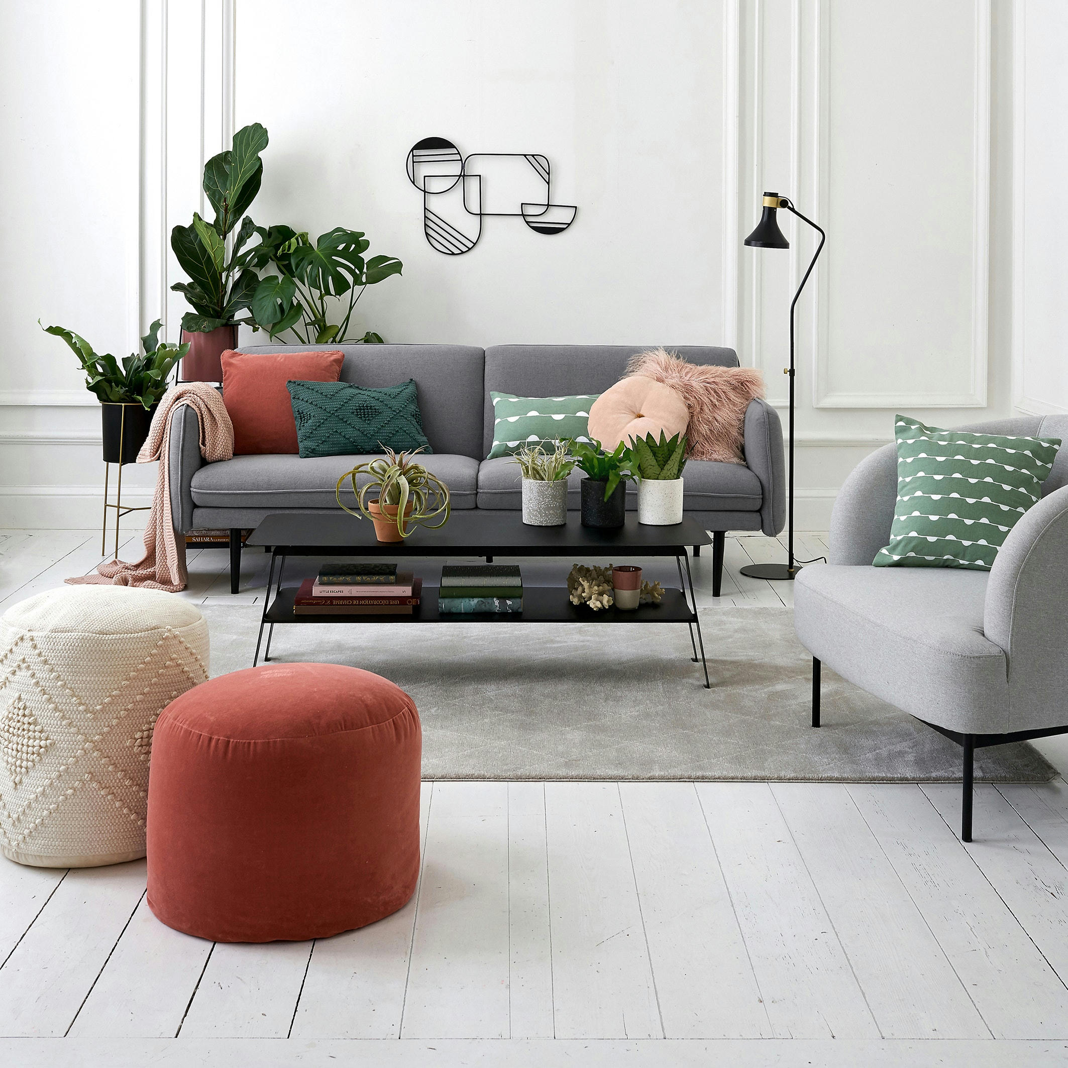 Housse de coussin façon fourrure LIVIO
