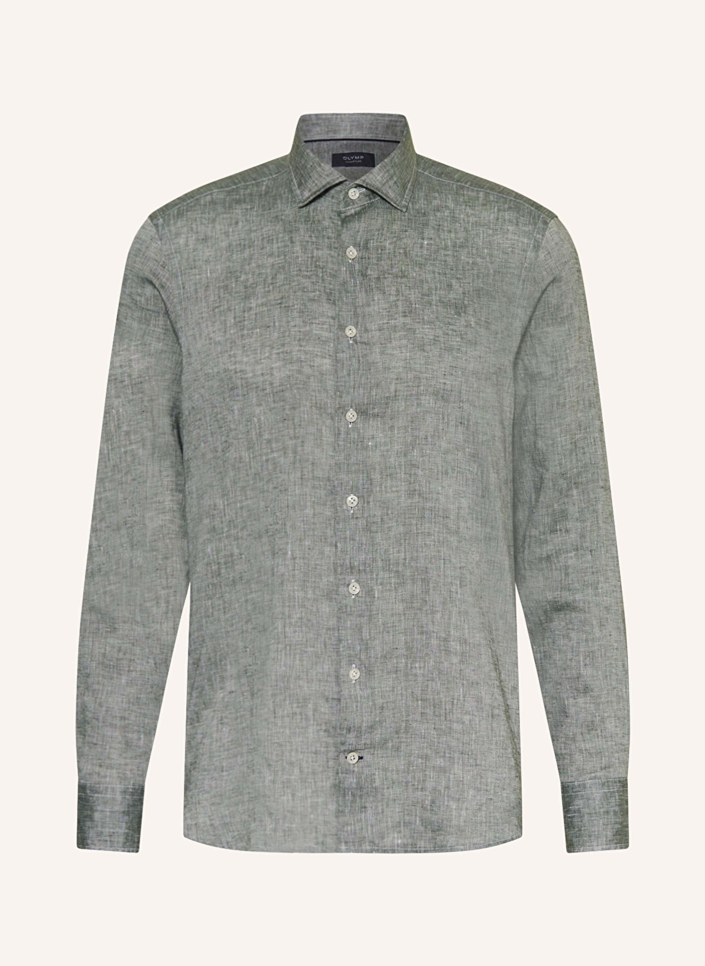 OLYMP SIGNATURE Leinenhemd SIGNATURE Casual tailored fit