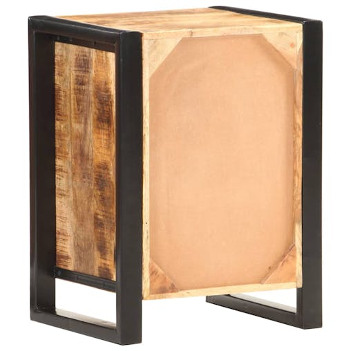 NNEVL Bedside Cabinet 40x35x55 cm Solid Wood Mango