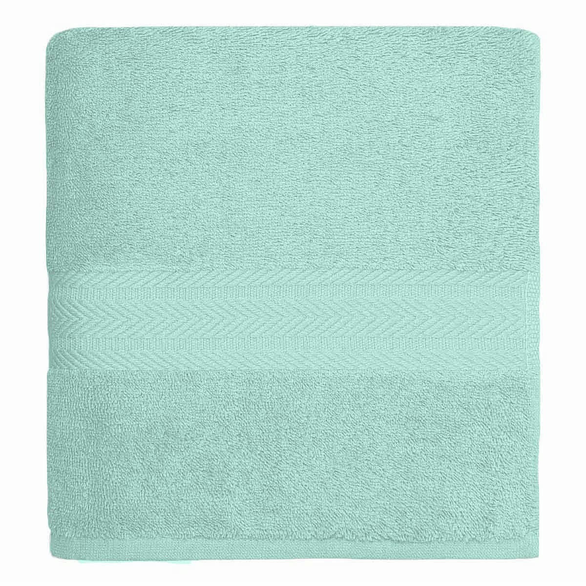 LUXURY - Serviette de toilette 550 gr/m²  menthe 50x100 cm