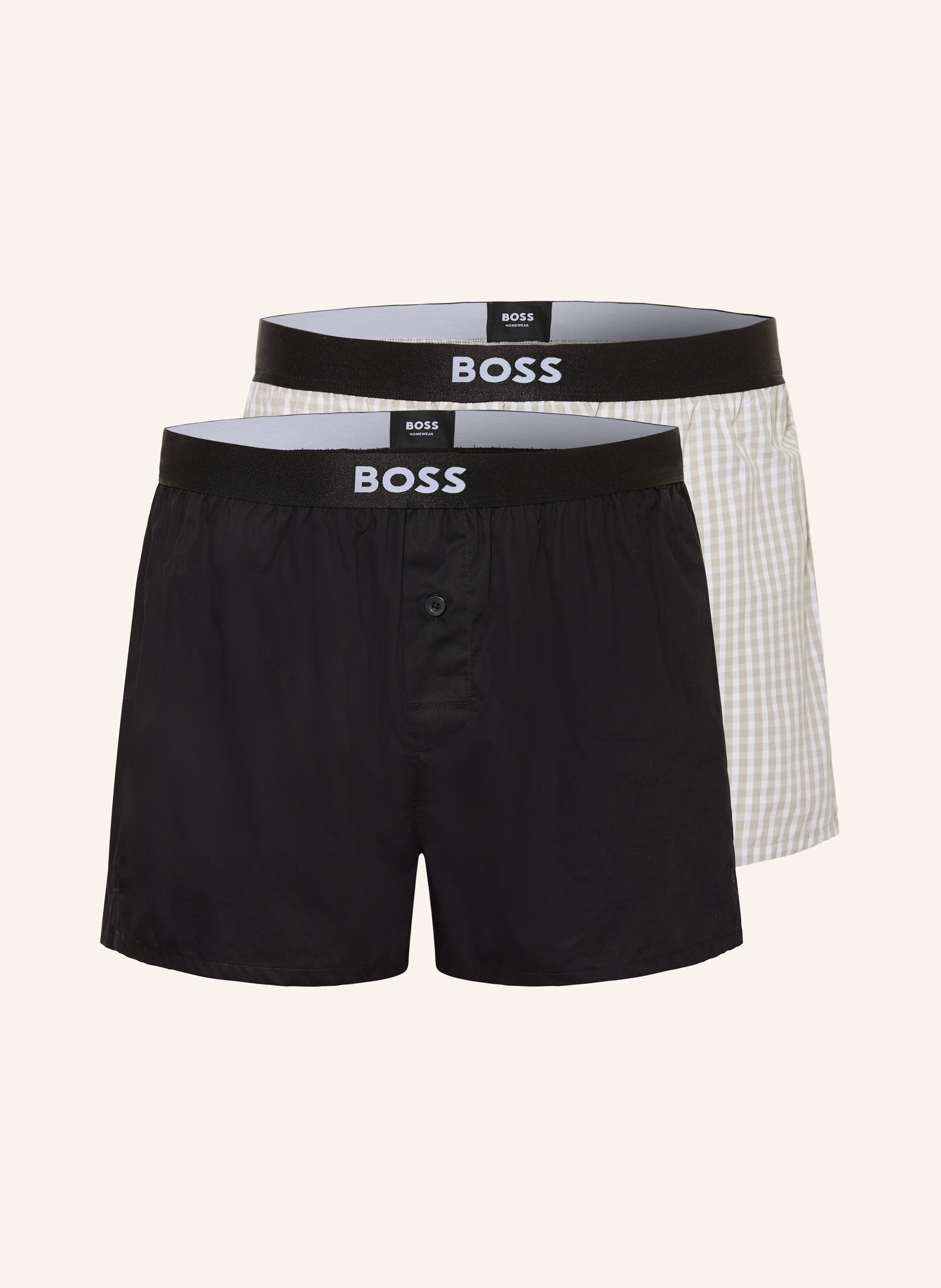 BOSS 2er-Pack Web-Boxershorts