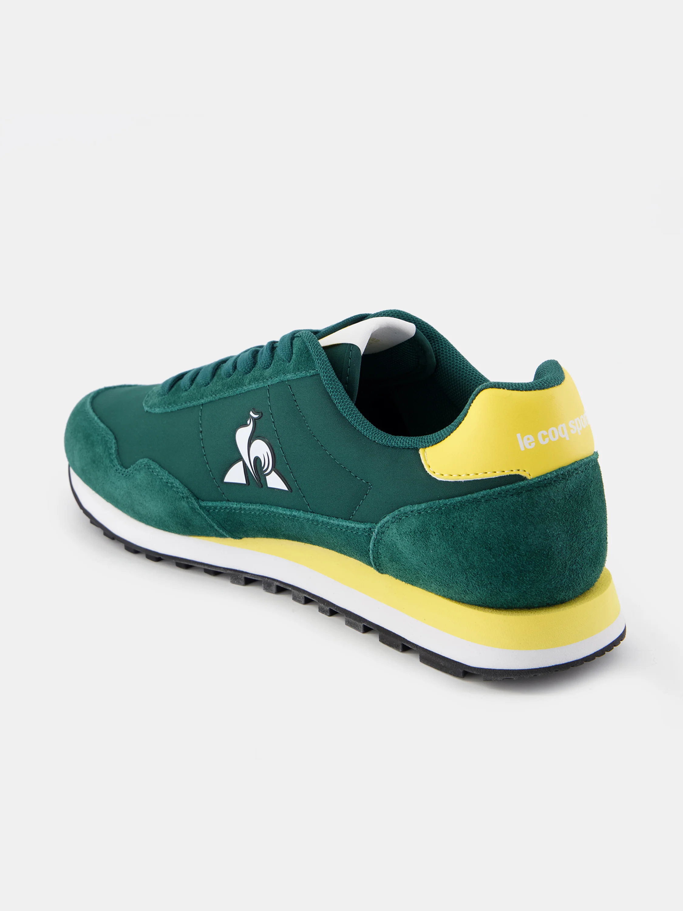 Sneakers rétro-running avec détails suede Astra