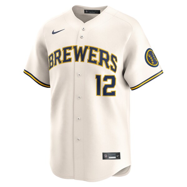Rhys Hoskins Milwaukee Brewers Nike Alternate Limited Player Jersey - Cream