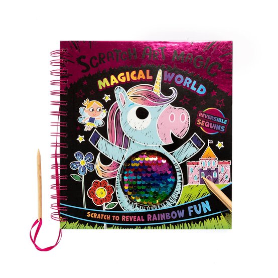 Magical World Scratch Art Magic