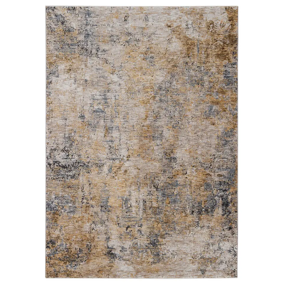 Dutch Lifestyle - Polyester - Vloerkleed - 160x230cm - Blauw