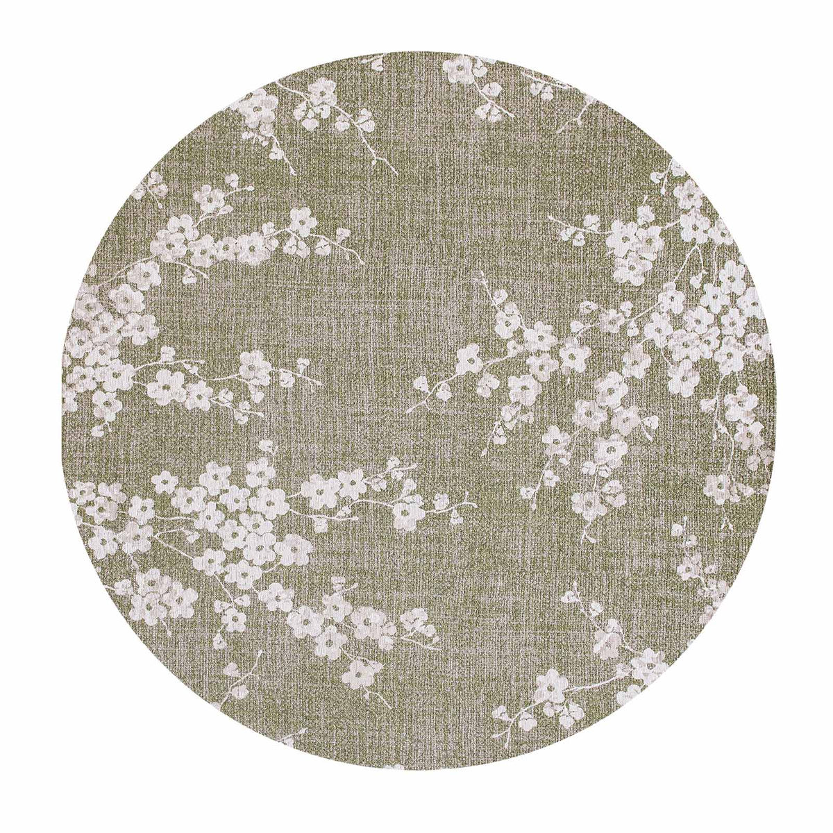 Ecorugs vloerkleed Wet Garden - groen - 140x140cm