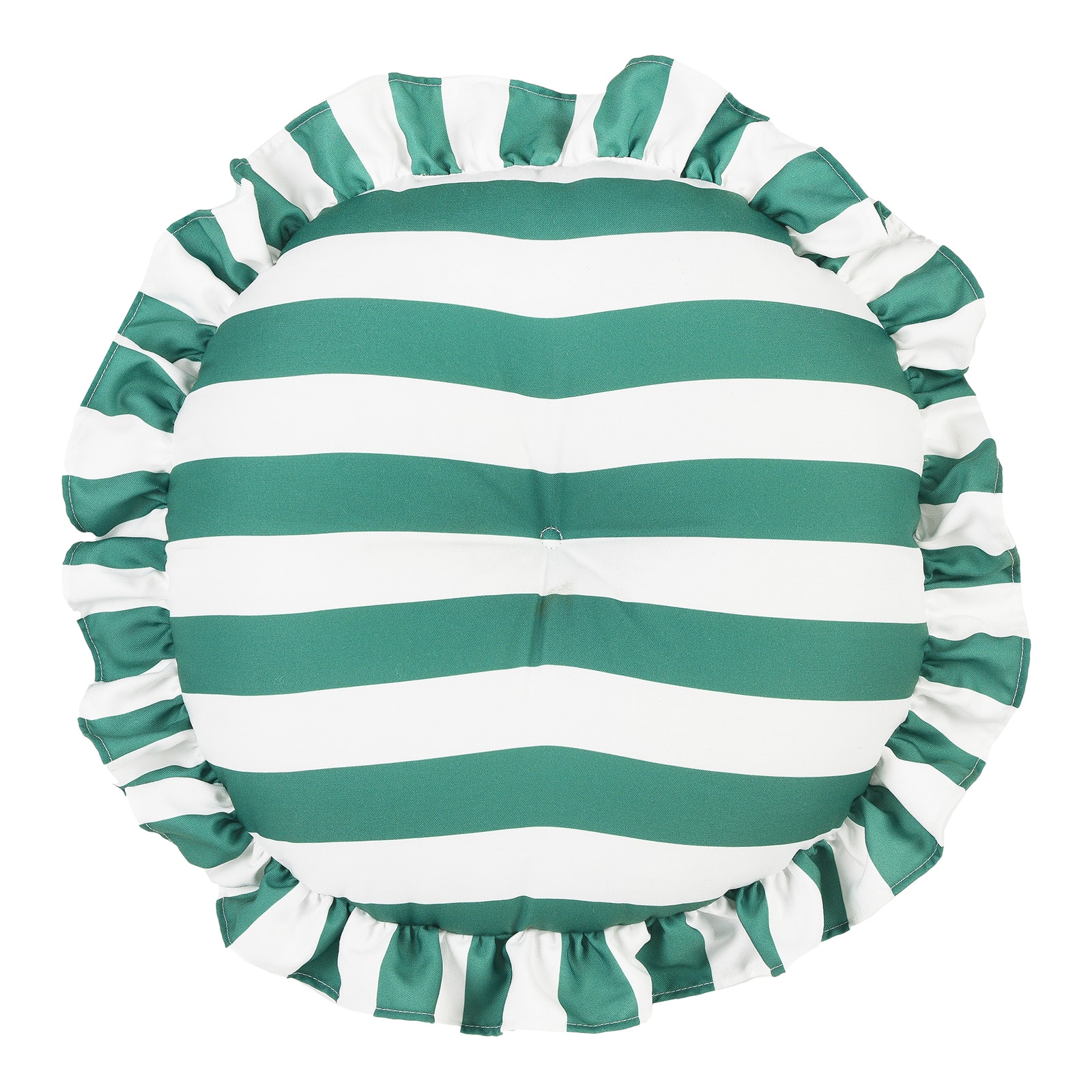 Outdoor-Kissen Capri Grün, ⌀ 40 cm, H 70 mm