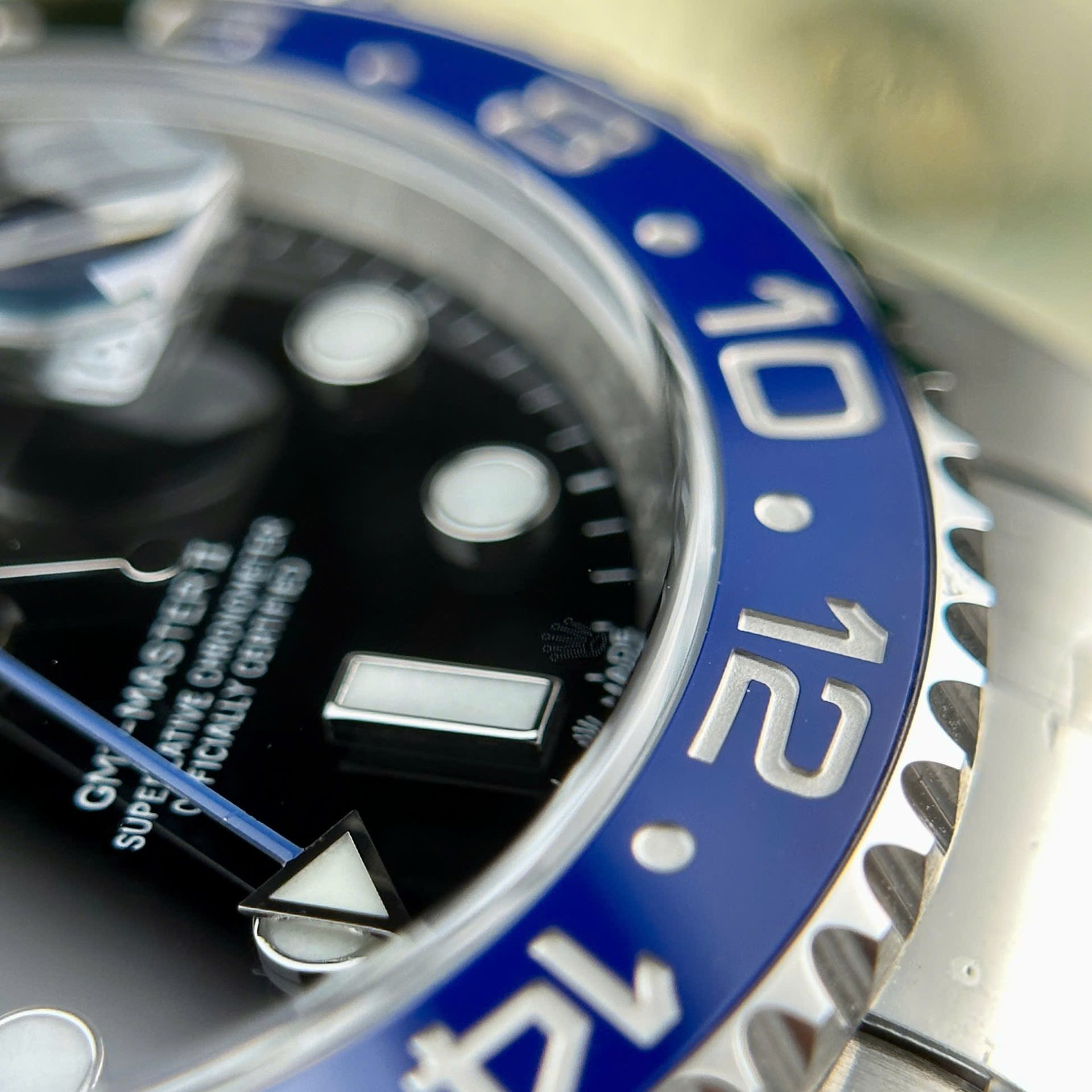 Rolex GMT-Master II 126710BLNR Batgirl 904L Steel Black Dial 40mm Jub Super Clone