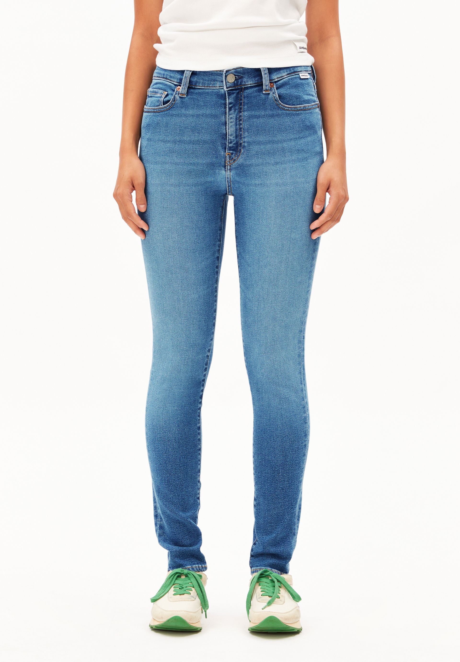 TILLAA MID WAIST SKINNY JEANS