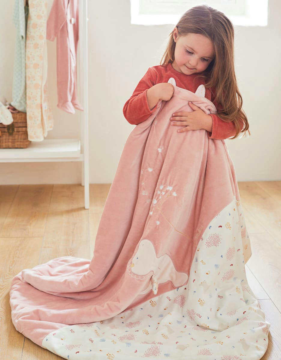 - Couveture Veloudoux 100x140cm Lina & Joy