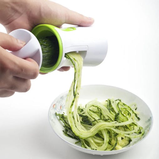 NNEOBA Heavy-Duty Spiralizer Vegetable Slicer &ndash; Zucchini Pasta & Noodle Maker