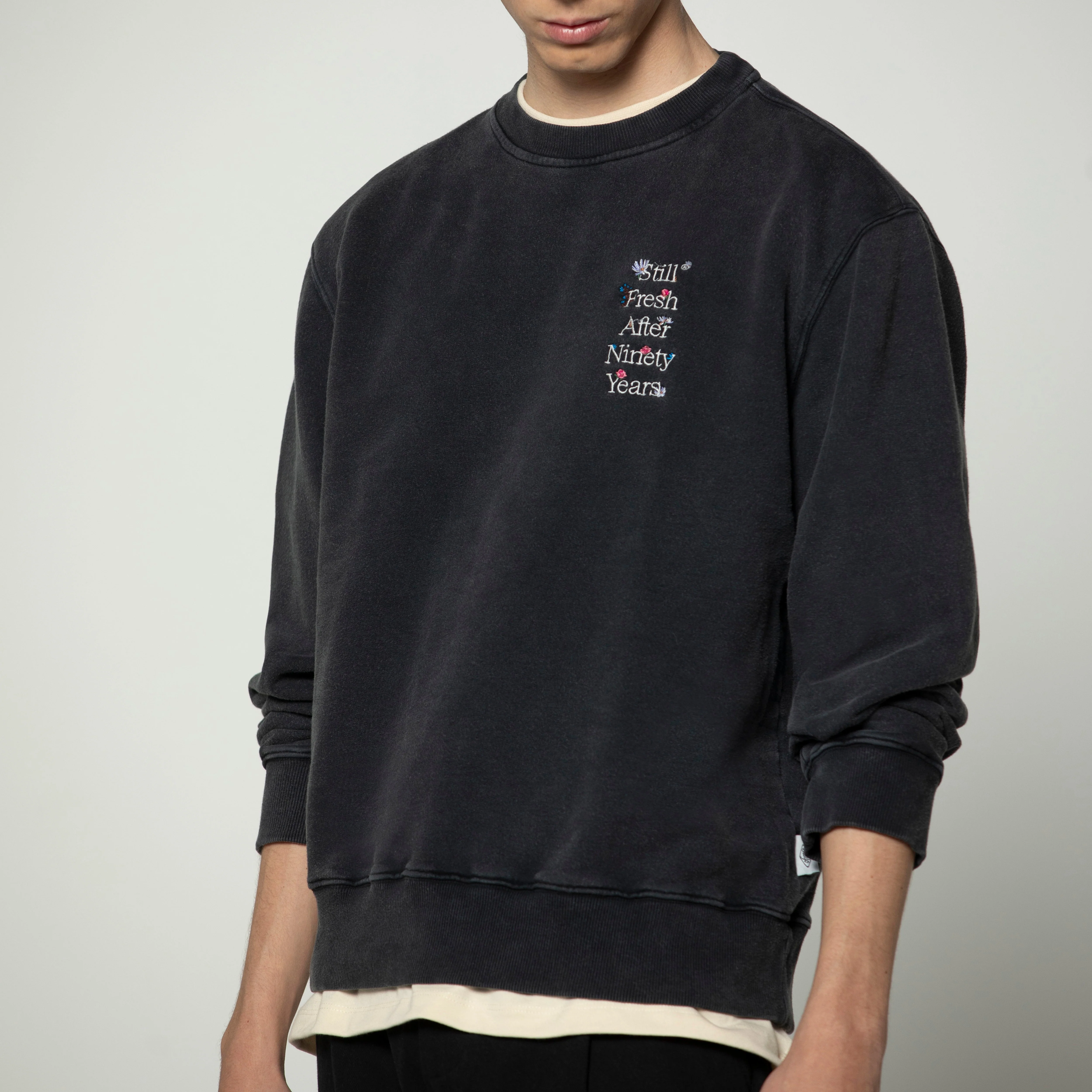 Sanjo Faded Still Sweat // Black