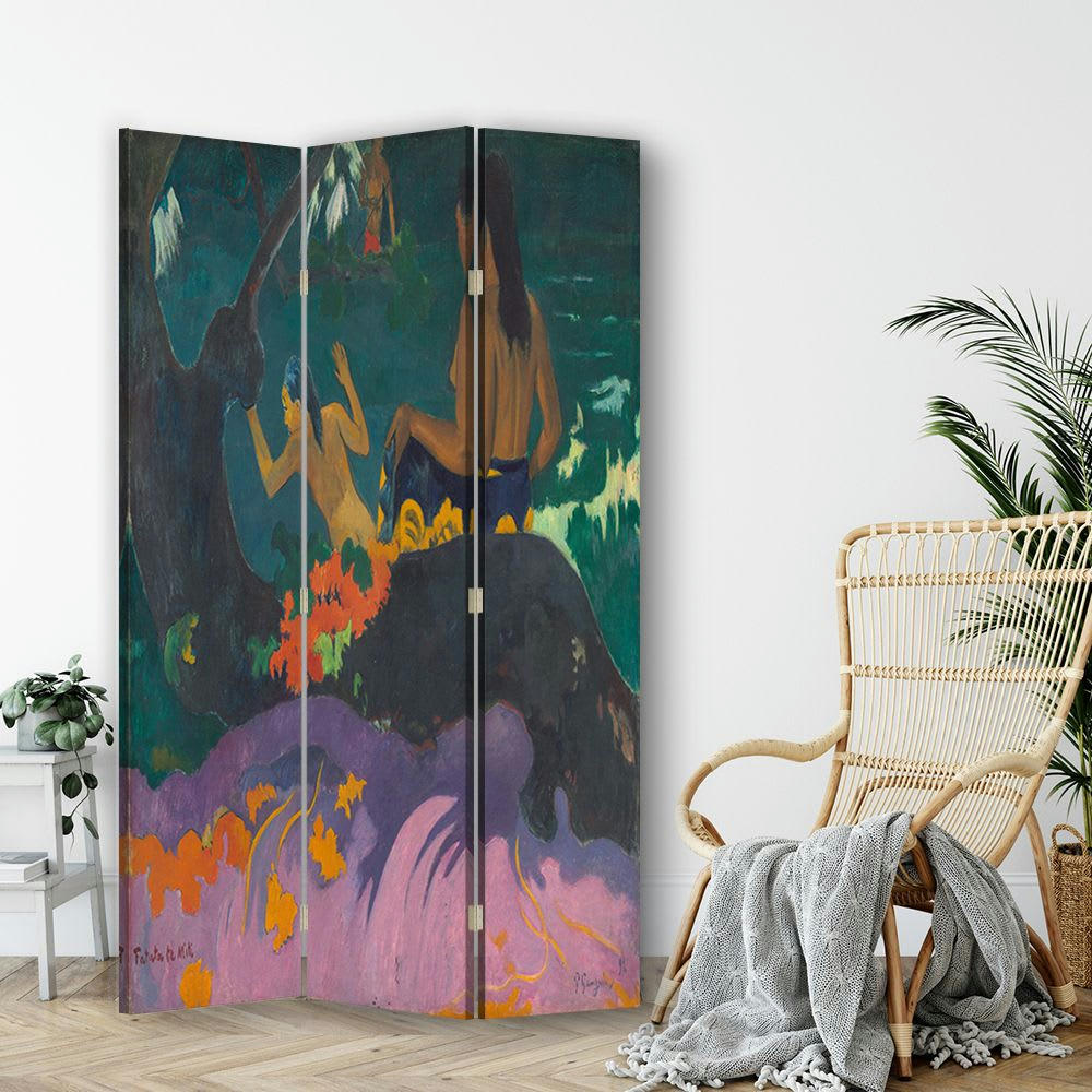 - Paravent cloison Fatata Te Miti - Paul Gauguin 110x150cm (3 volets)