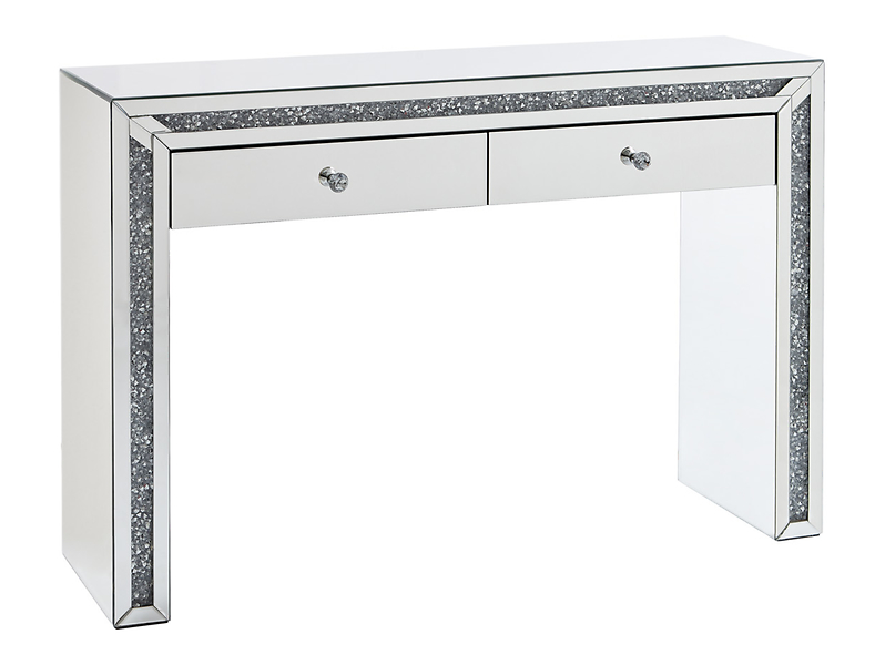 Toaletka Denver 120 cm z szufladami lustrzana
