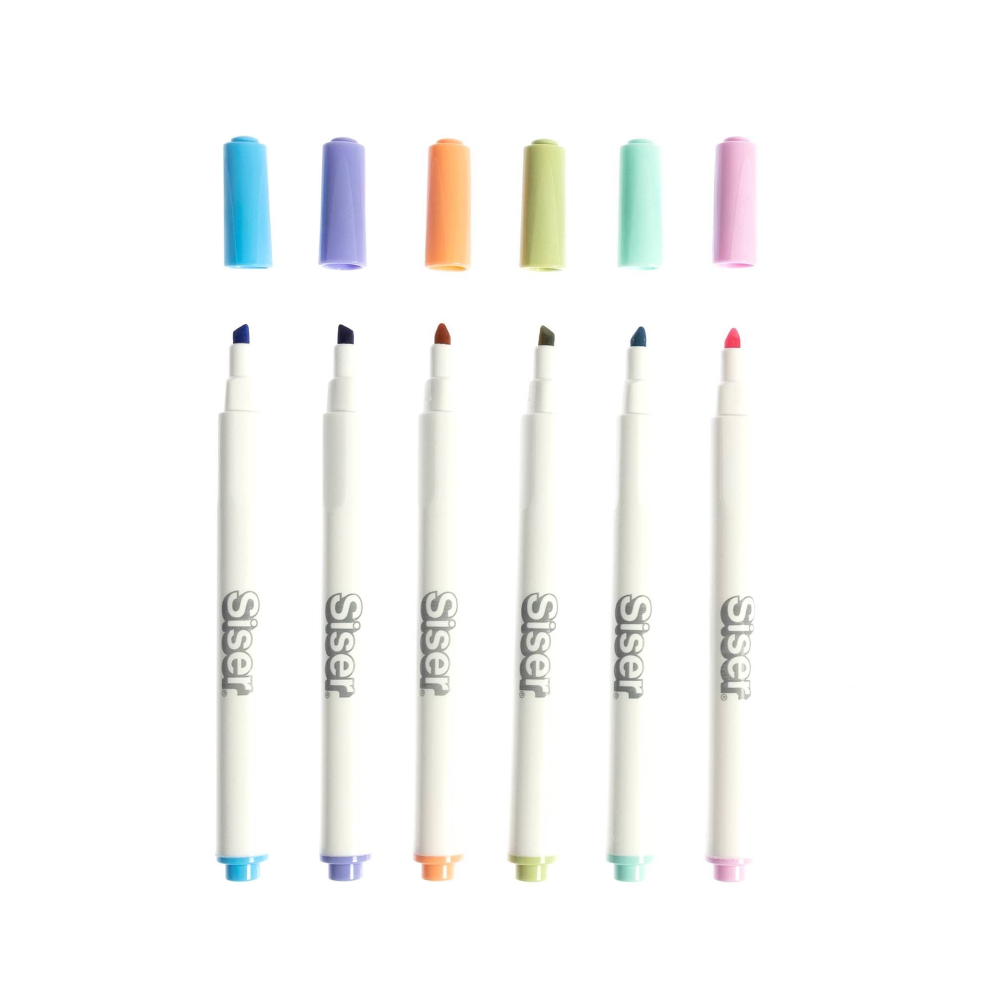 Siser Pastel Sublimation Markers 6 Pack