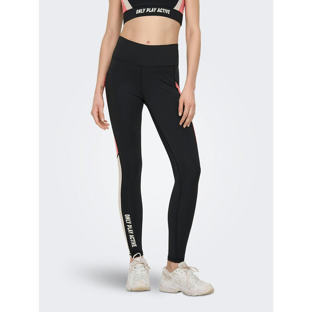 Legging de sport taille haute respirant, Peri