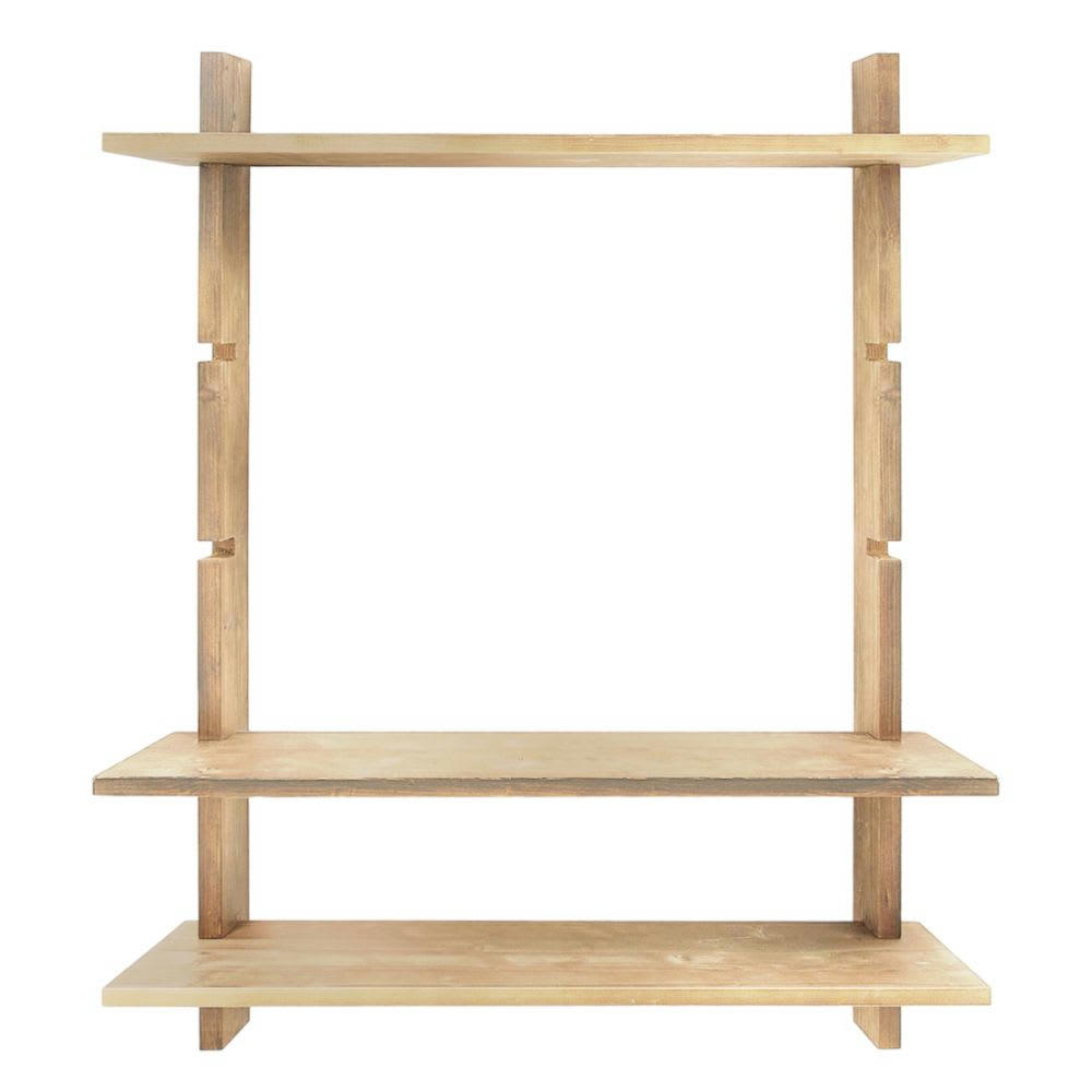 ALOMA - Étagère modulaire individuelle couleur naturel