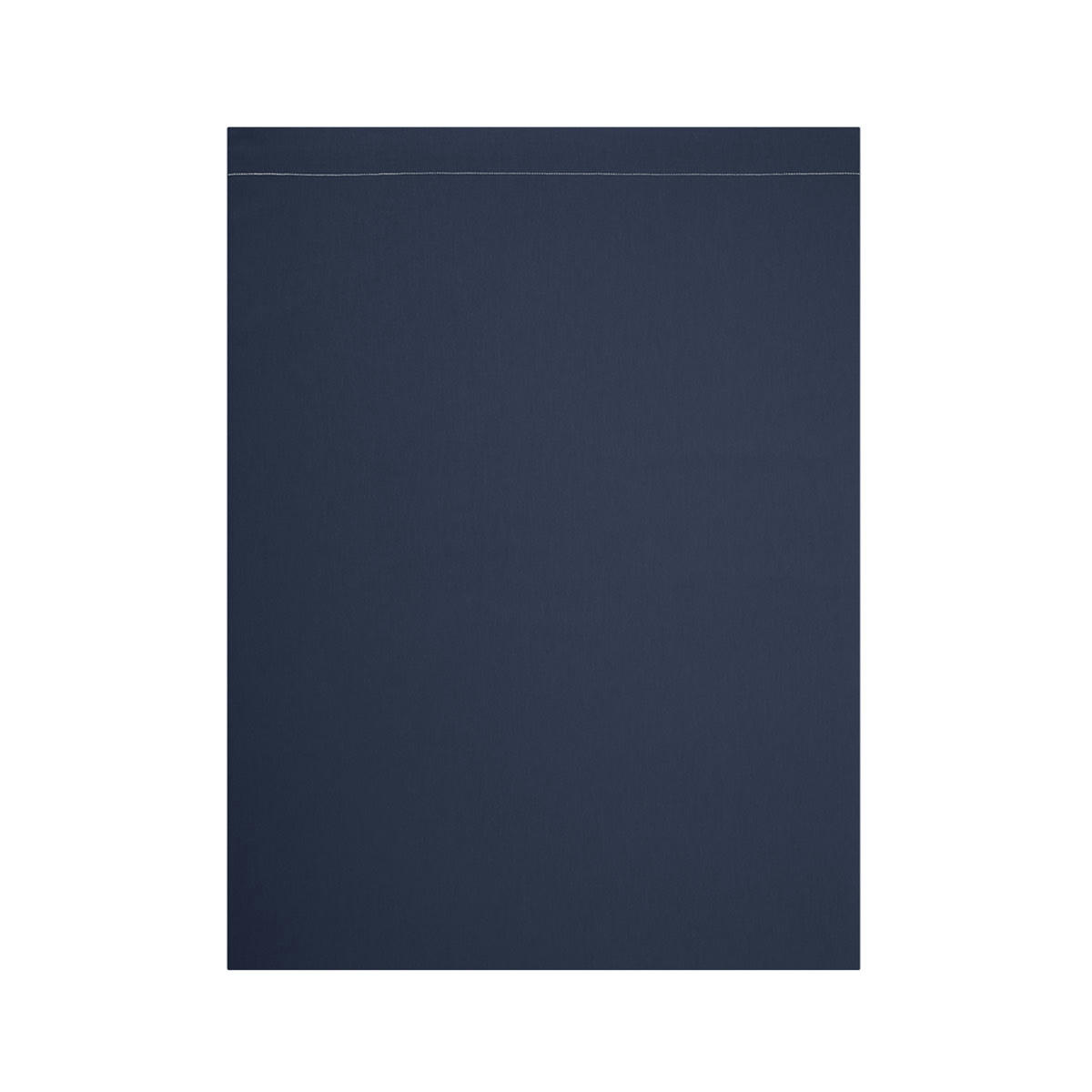 TOUT DOUX - Drap plat en coton bleu 180x290