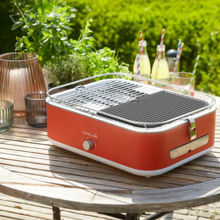 Demi plancha barbecue Carlo fonte émaillée - Barbecook