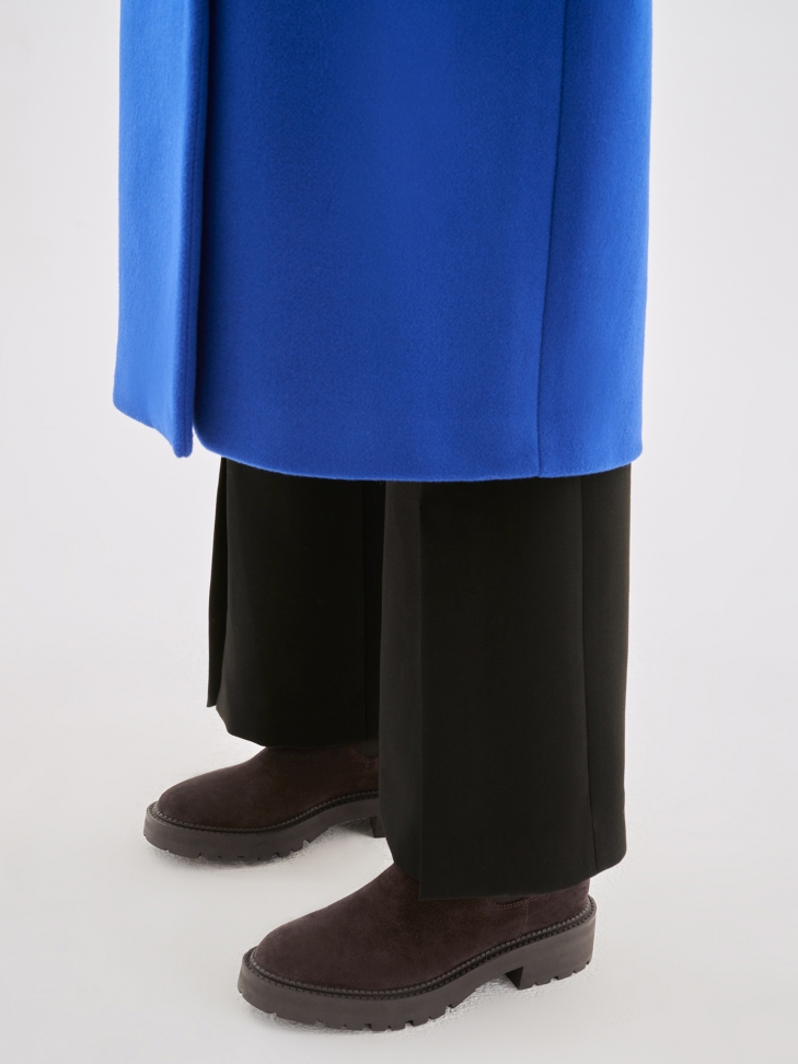 Ladies' dark brown ankle boots