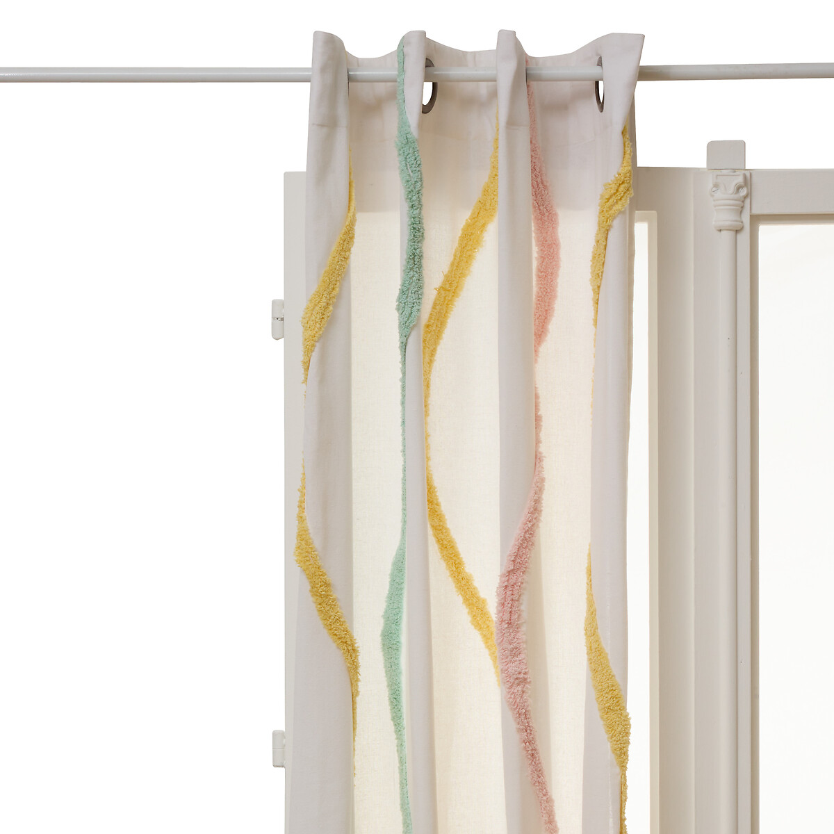 Cortina TUFY branca 140x260cm