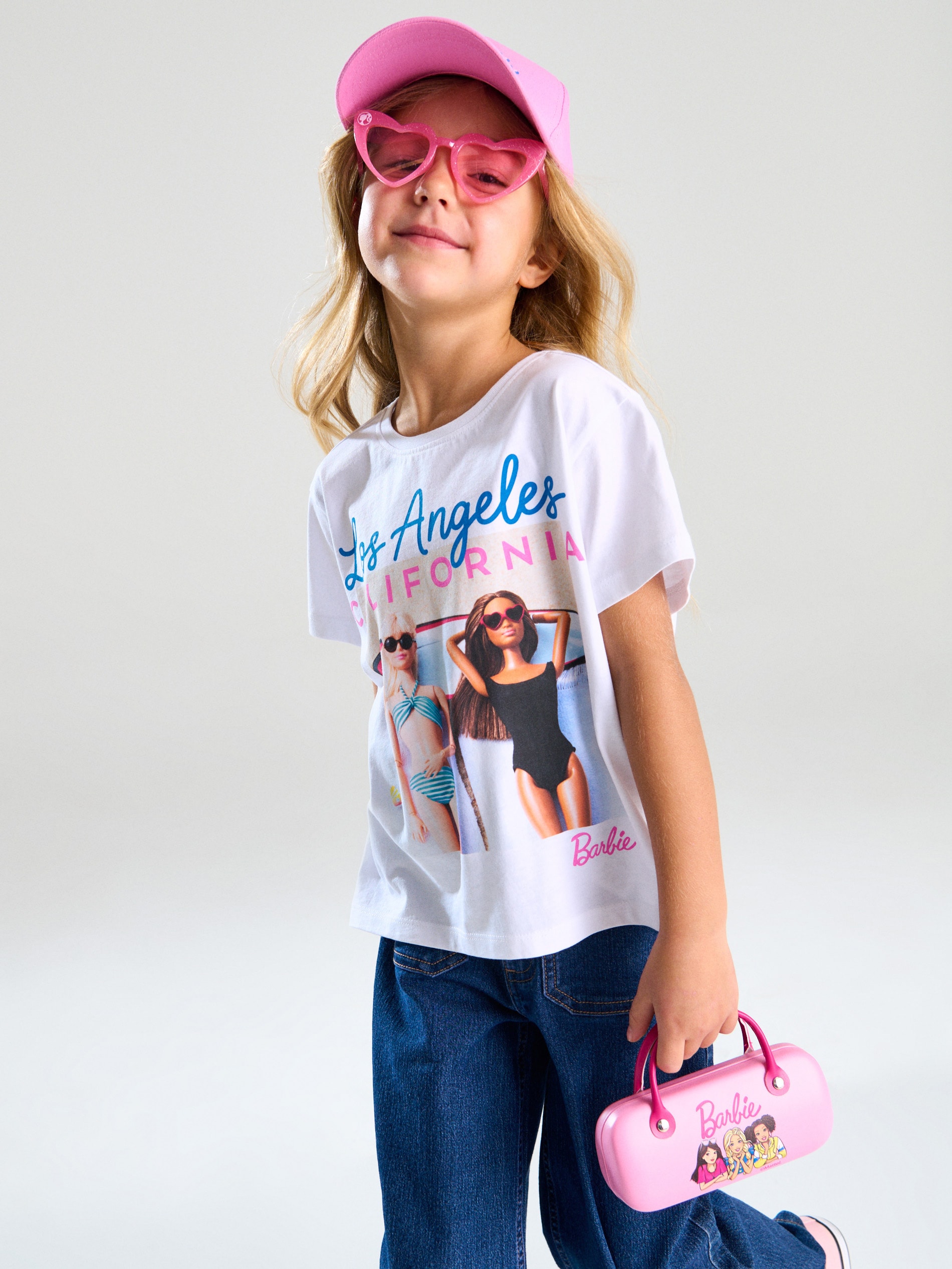 Zestaw: okulary i etui Barbie