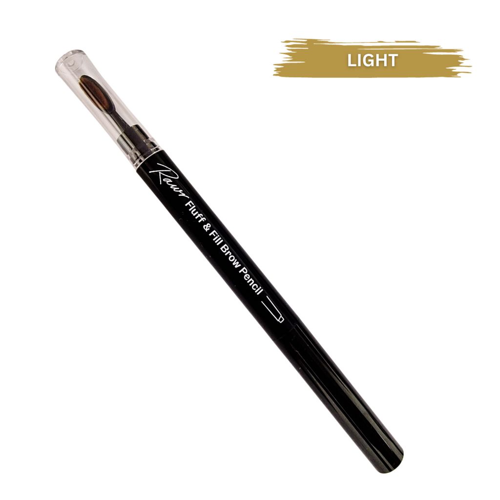 Rawr Beauty Fluff and Fill Brow Pencil Light Brown