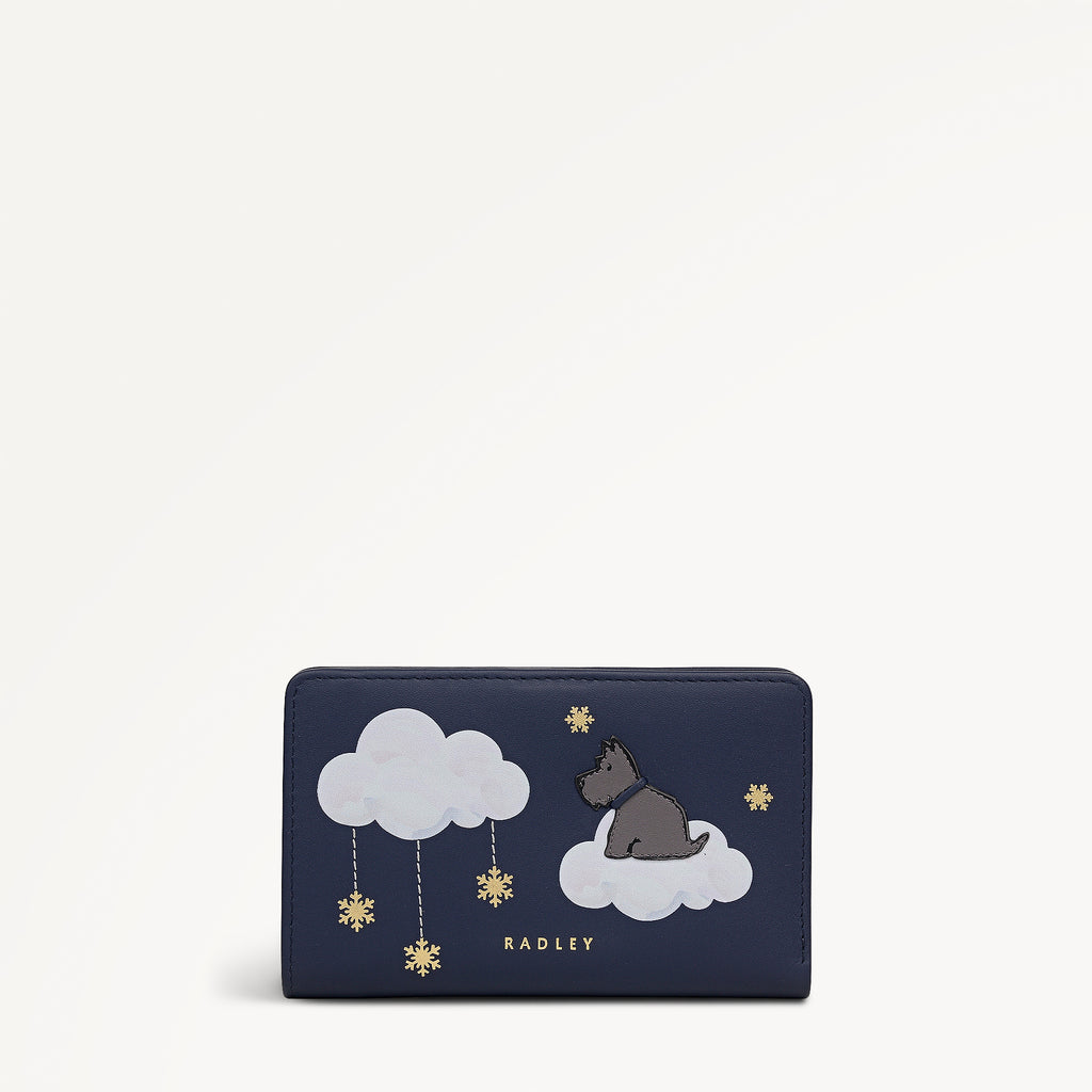 It's Written In The Snowflakes - Medium Bifold Purse