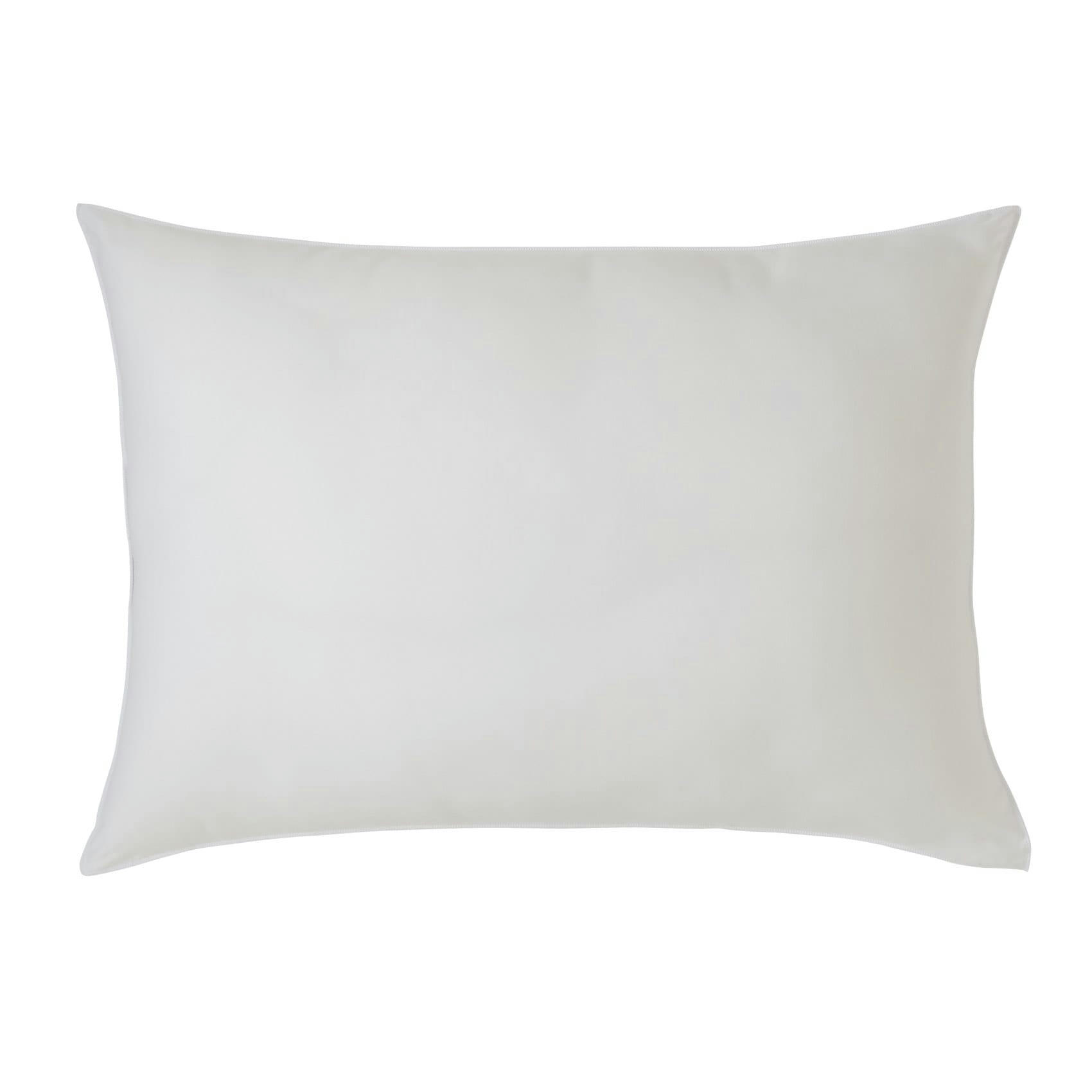 - Oreiller au confort souple microfibre blanc 50x70 cm