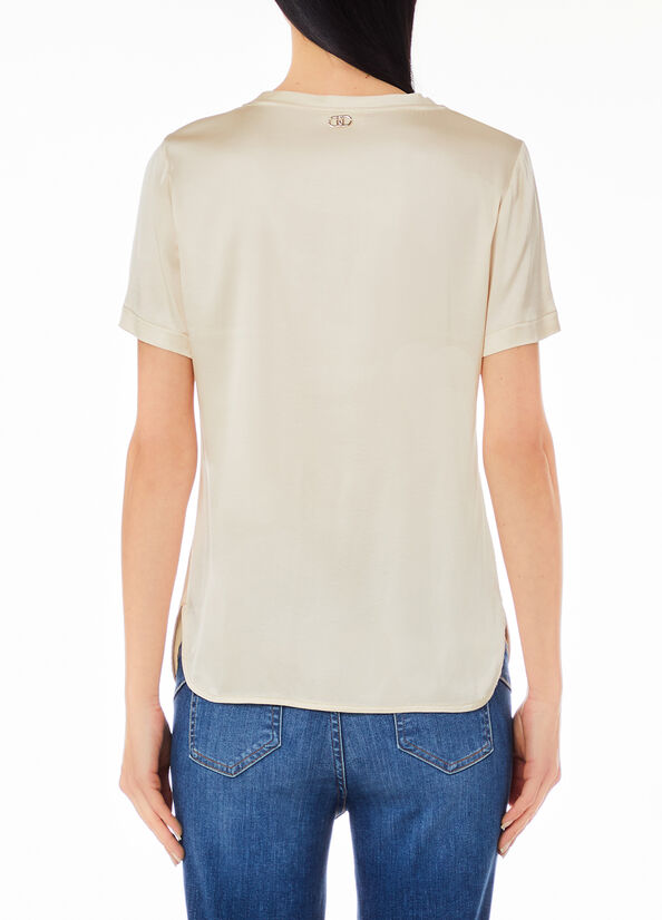 T-shirt in raso