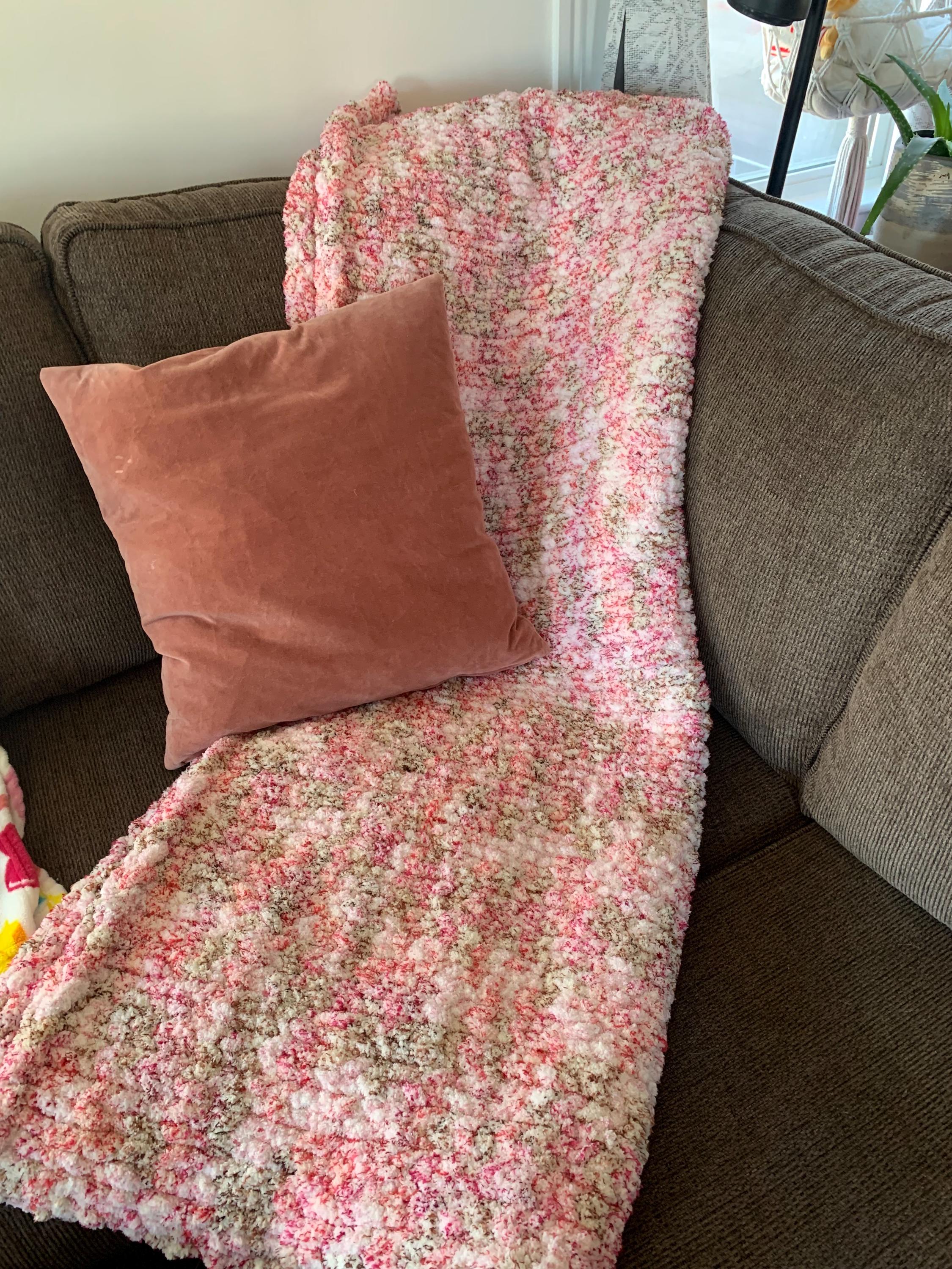 Pink Cupcake Blanket