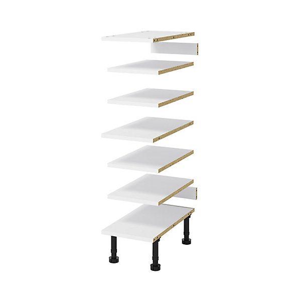 étagère pour colonne de cuisine GoodHome Cicely l. 30 cm x P.57 cm
