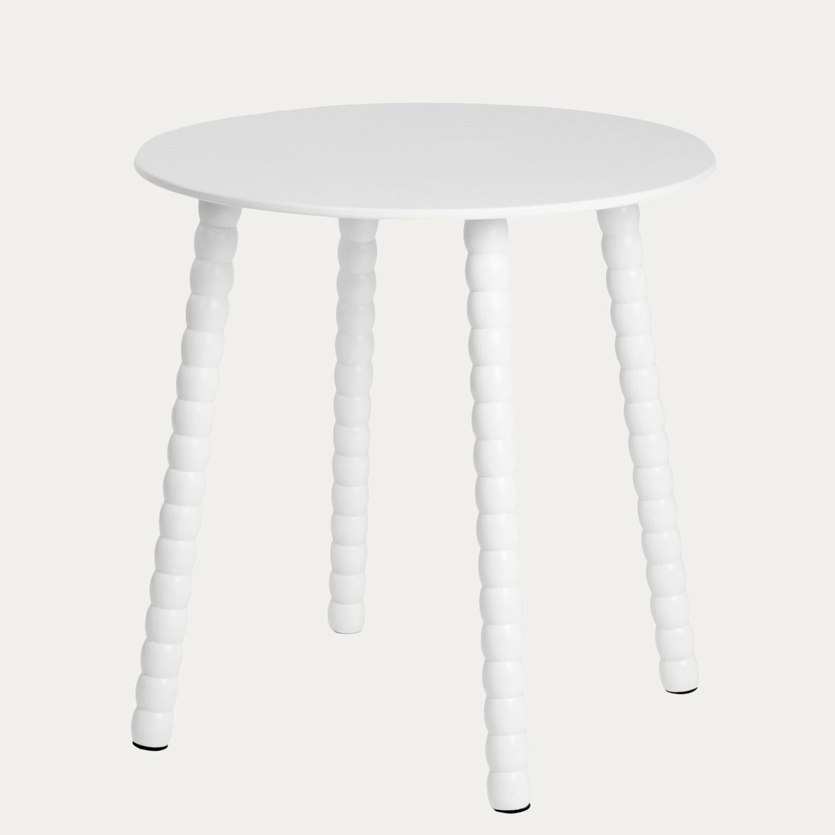 Stolik kawowy RESLE biały 50x50x50 cm