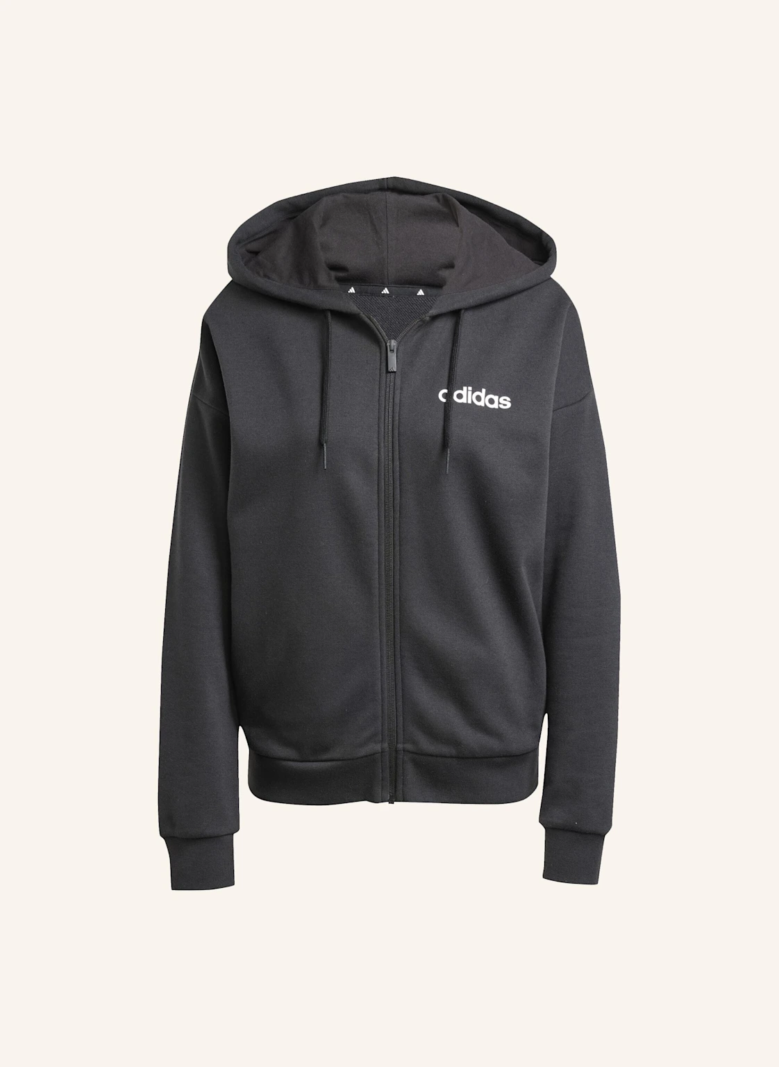 adidas ESSENTIALS LINEAR FRENCH TERRY KAPUZENJACKE