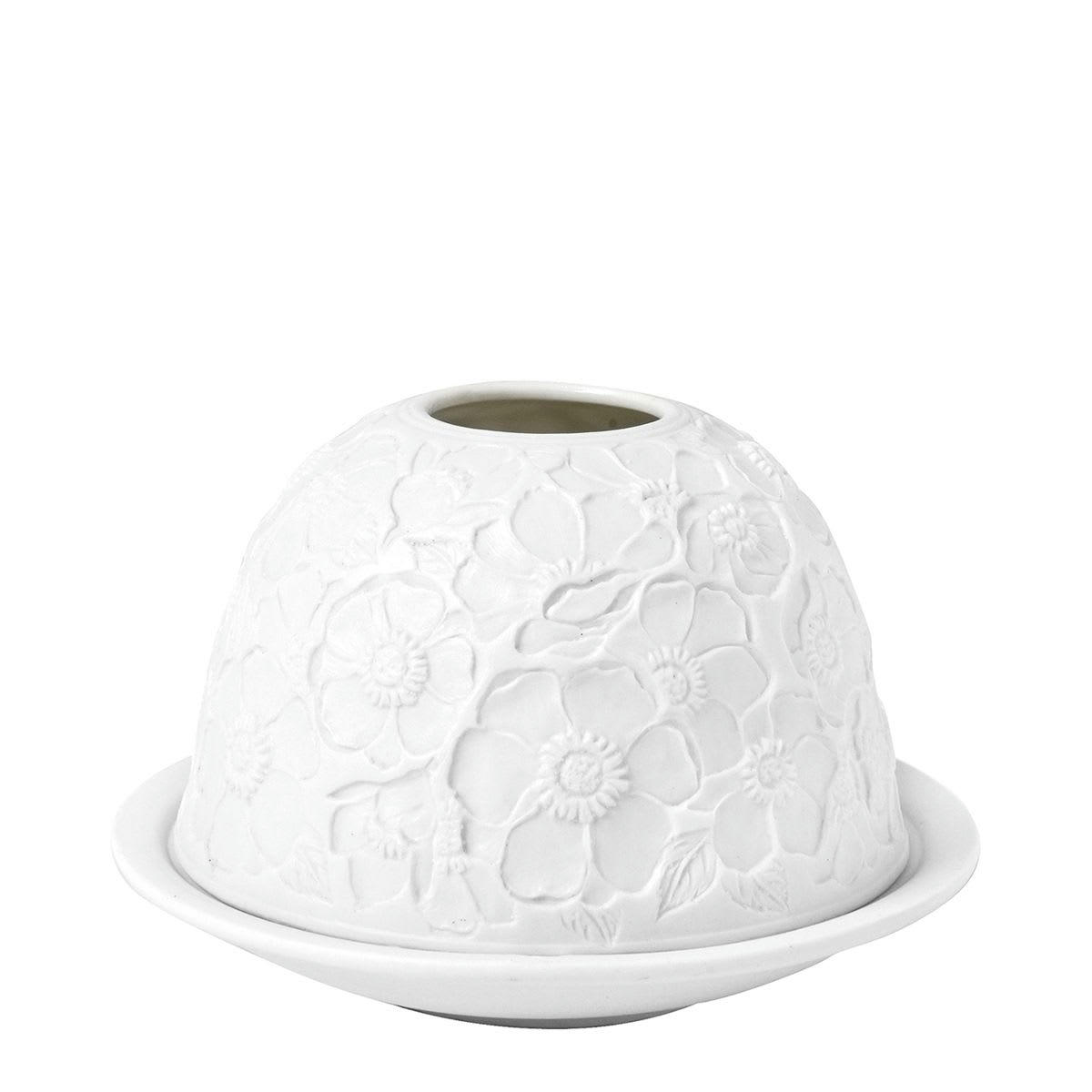 ECLAT FLORAL - Photophore lithophanie Éclat floral