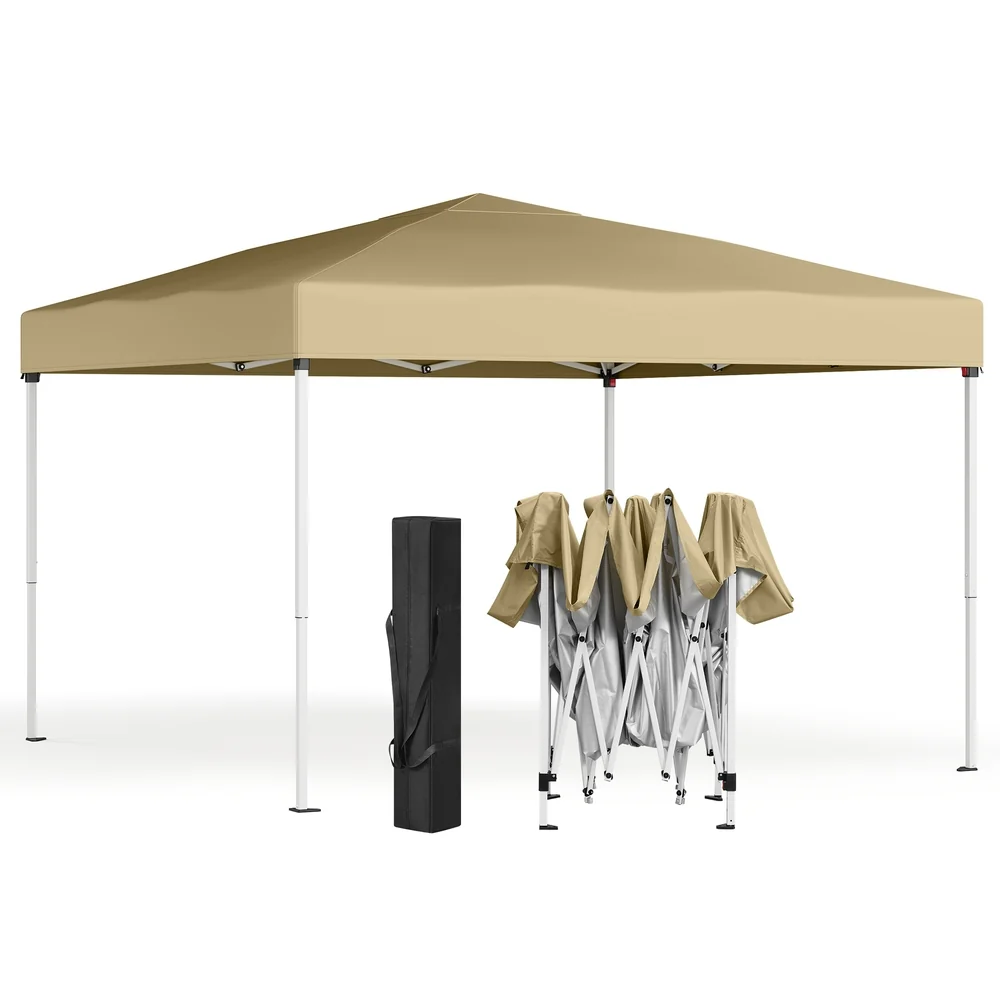 Pergola portable 3 x 3 m, protection contre le soleil et la pluie légère