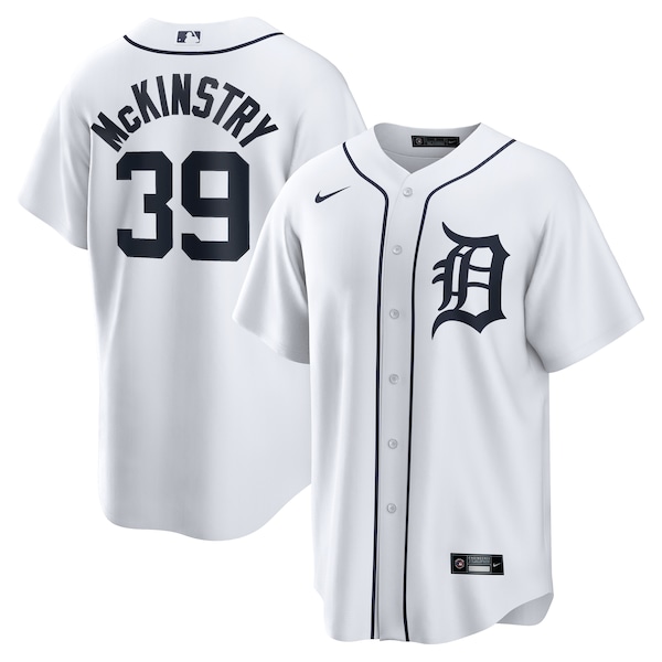 Zach McKinstry Detroit Tigers Nike Home Replica Jersey - White