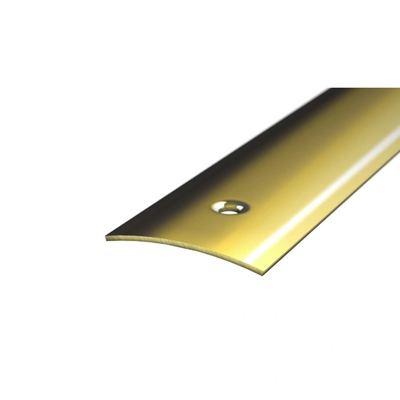 Übergangsprofil, BxH: 30 x 4 mm, mittig versenkt gelocht