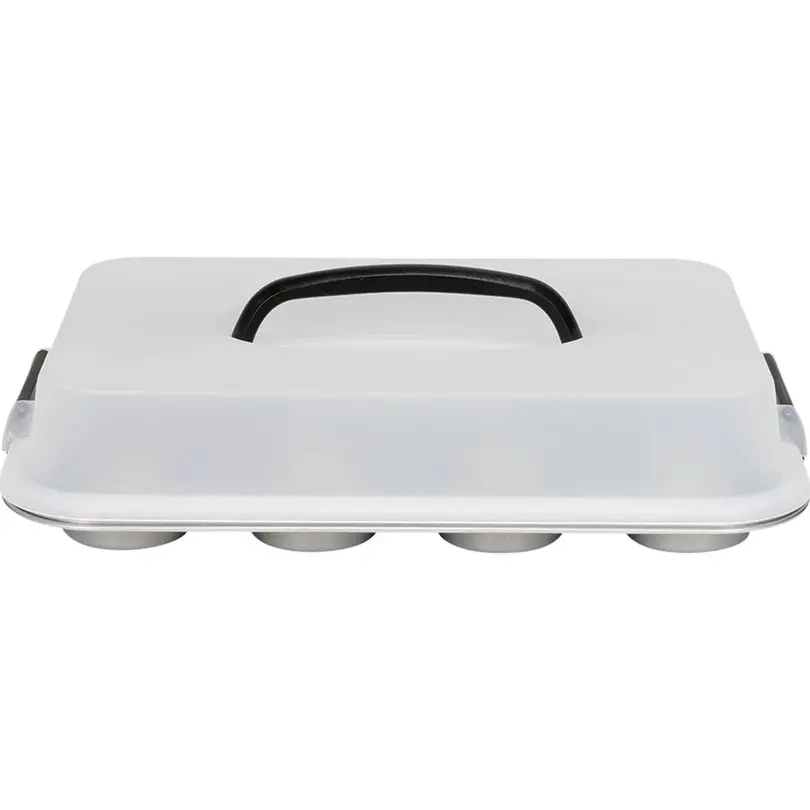 Muffinform 12-teilig Silver-Top