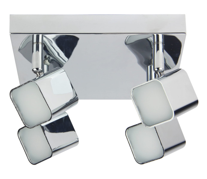 Lampa sufitowa FORMA chromowana LED 4x4W Ciepła biel 1200lm Candellux