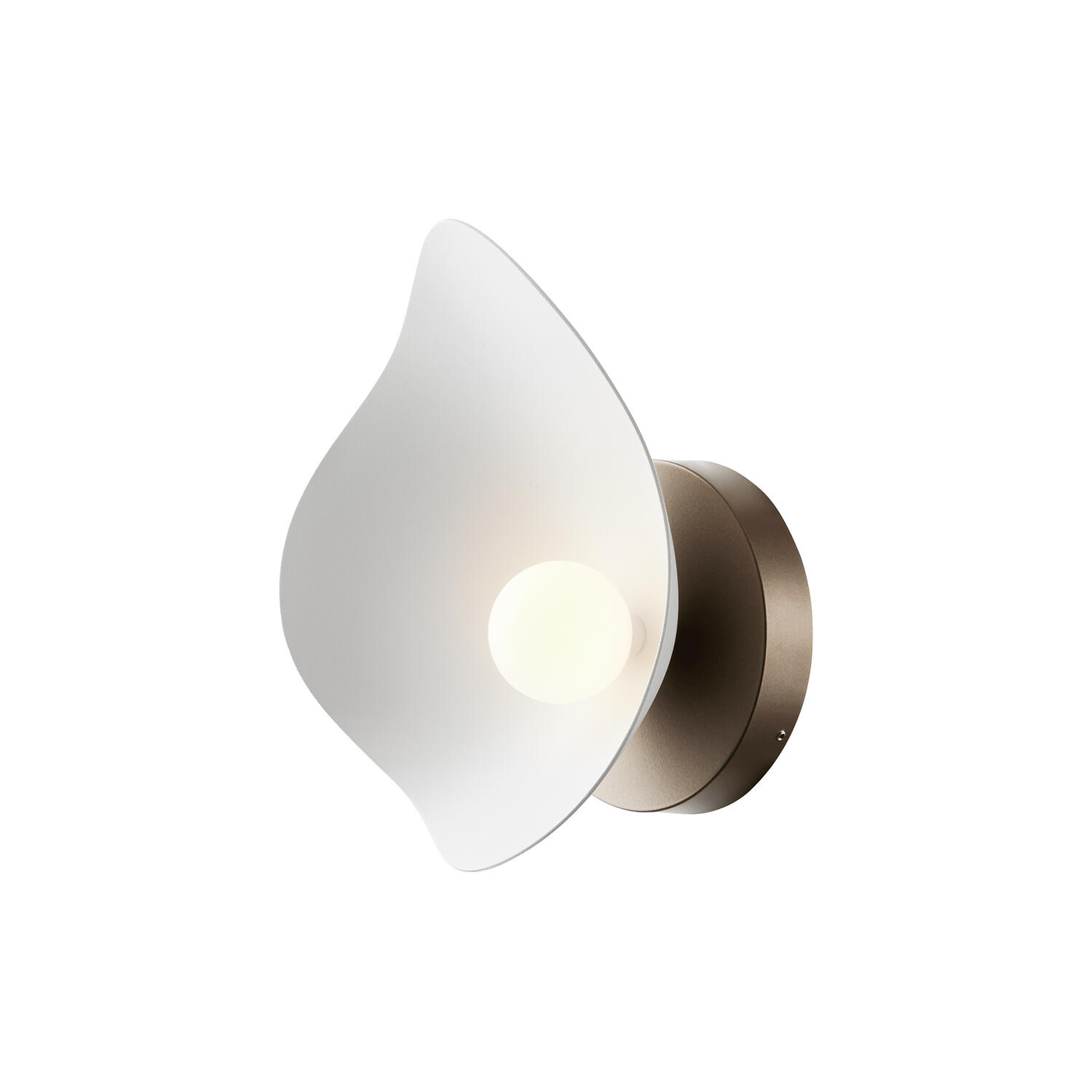 Florii 1 Wall Lamp, dark bronze