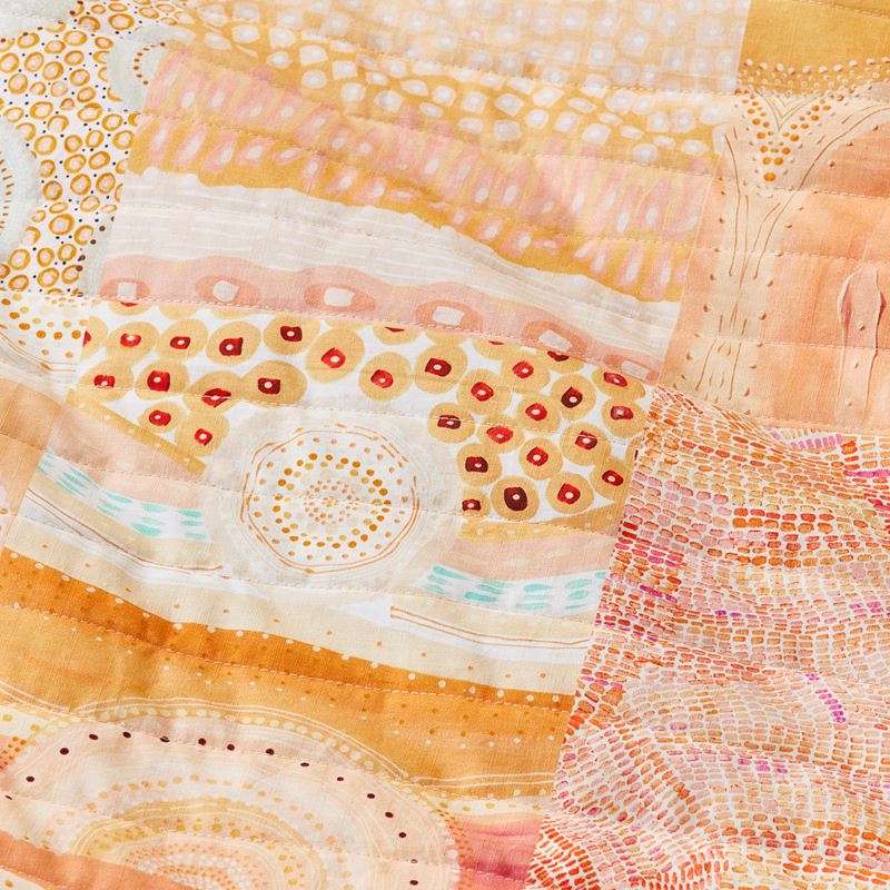 Miimi + Jiinda Jinda & Gagu Quilted Cot Quilt Cover