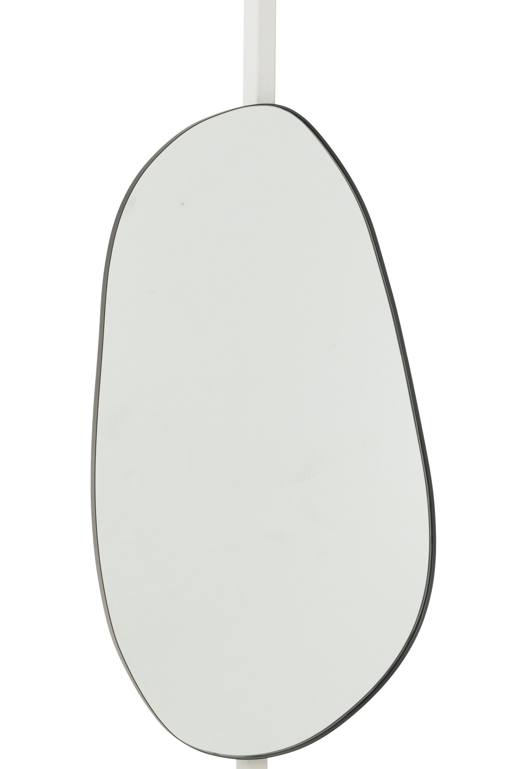 J-Line spiegel Extrema - ijzer glas - zwart - large - 108 x