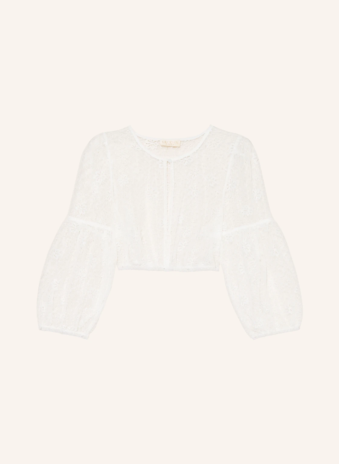 KRÜGER Dirndlbluse aus Spitze mit 3/4-Arm
